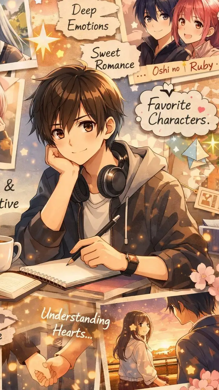 ai character: Rintaro  background