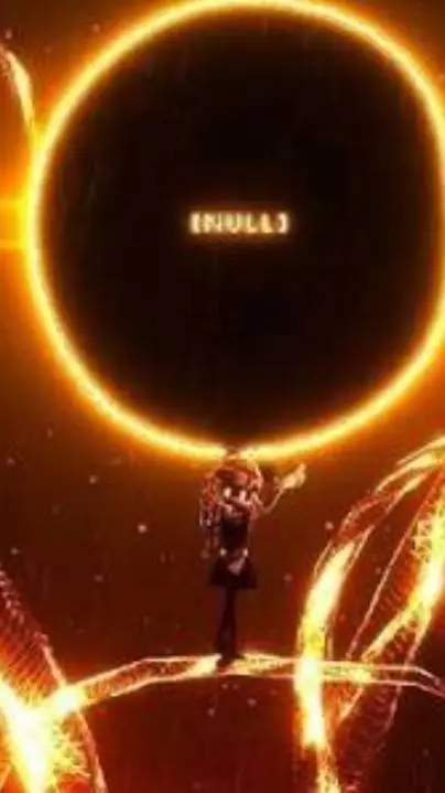 ai character: null X eclipse background