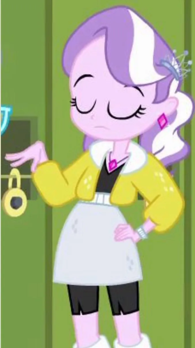 ai character: Diamond tiara background