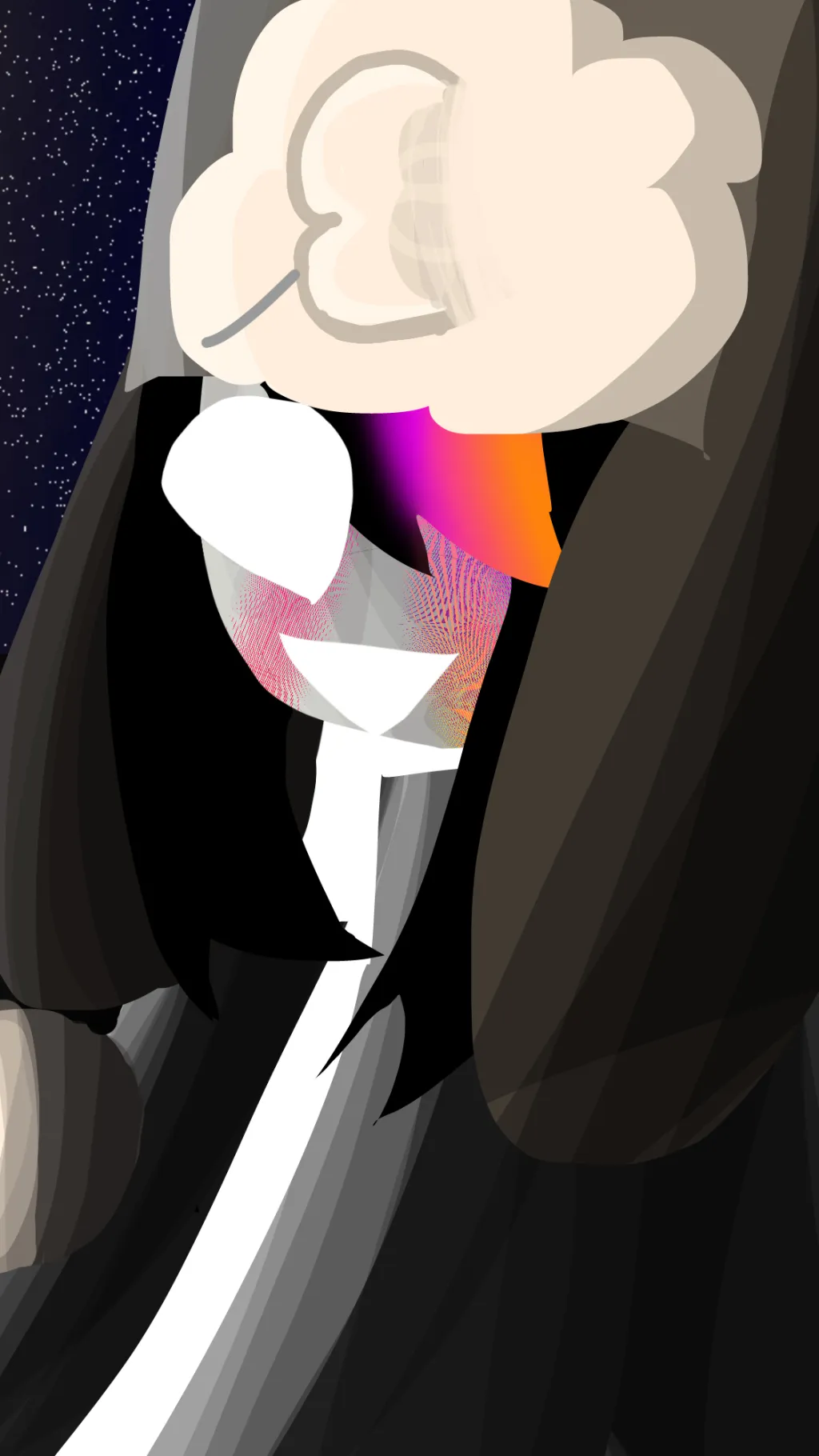 ai character: Lunar - Solarhuman background