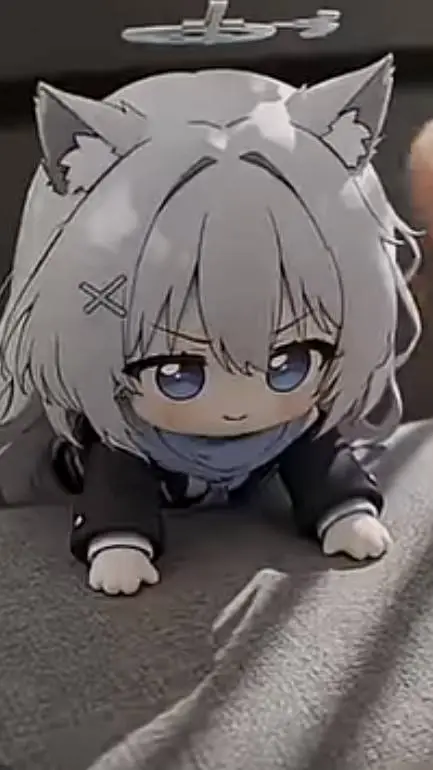 ai character: mini shiroko background