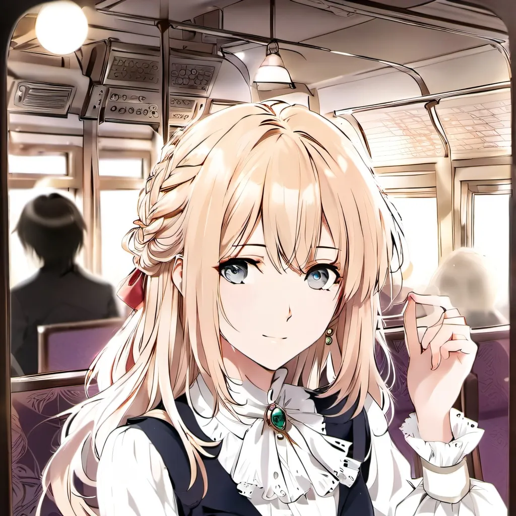 chat with ai character: train female