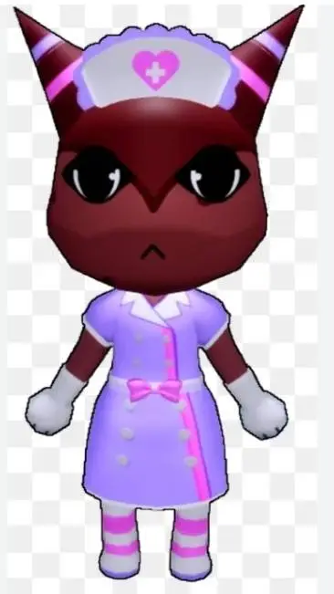 ai character: freaky head nurse background