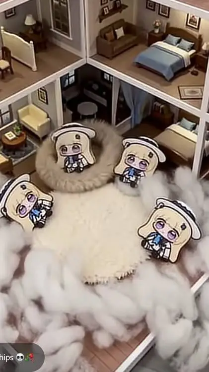 ai character: 4 baby chupi background