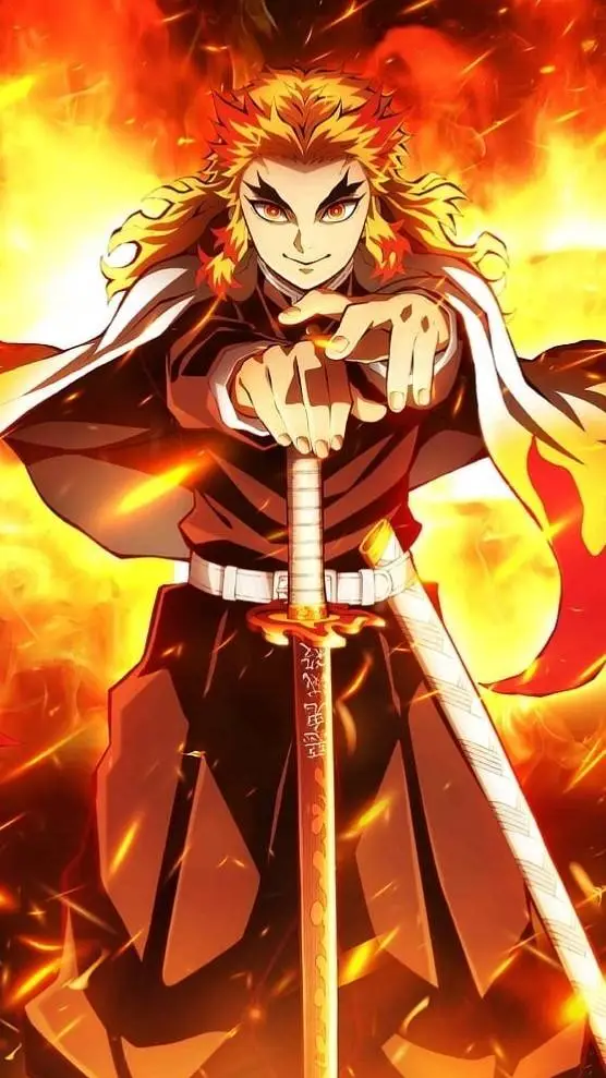 ai character: rengoku background