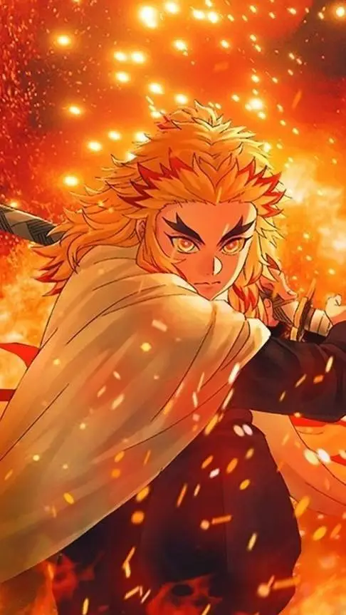 ai character: rengoku background