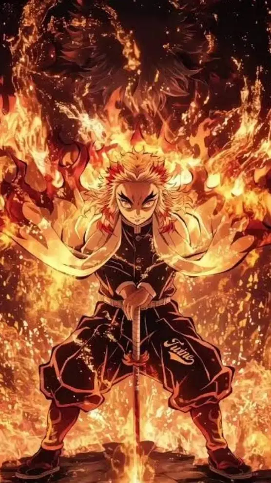 ai character: rengoku background