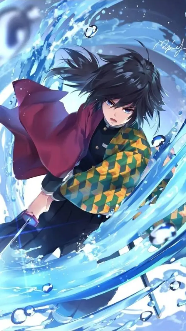 ai character: giyu  background