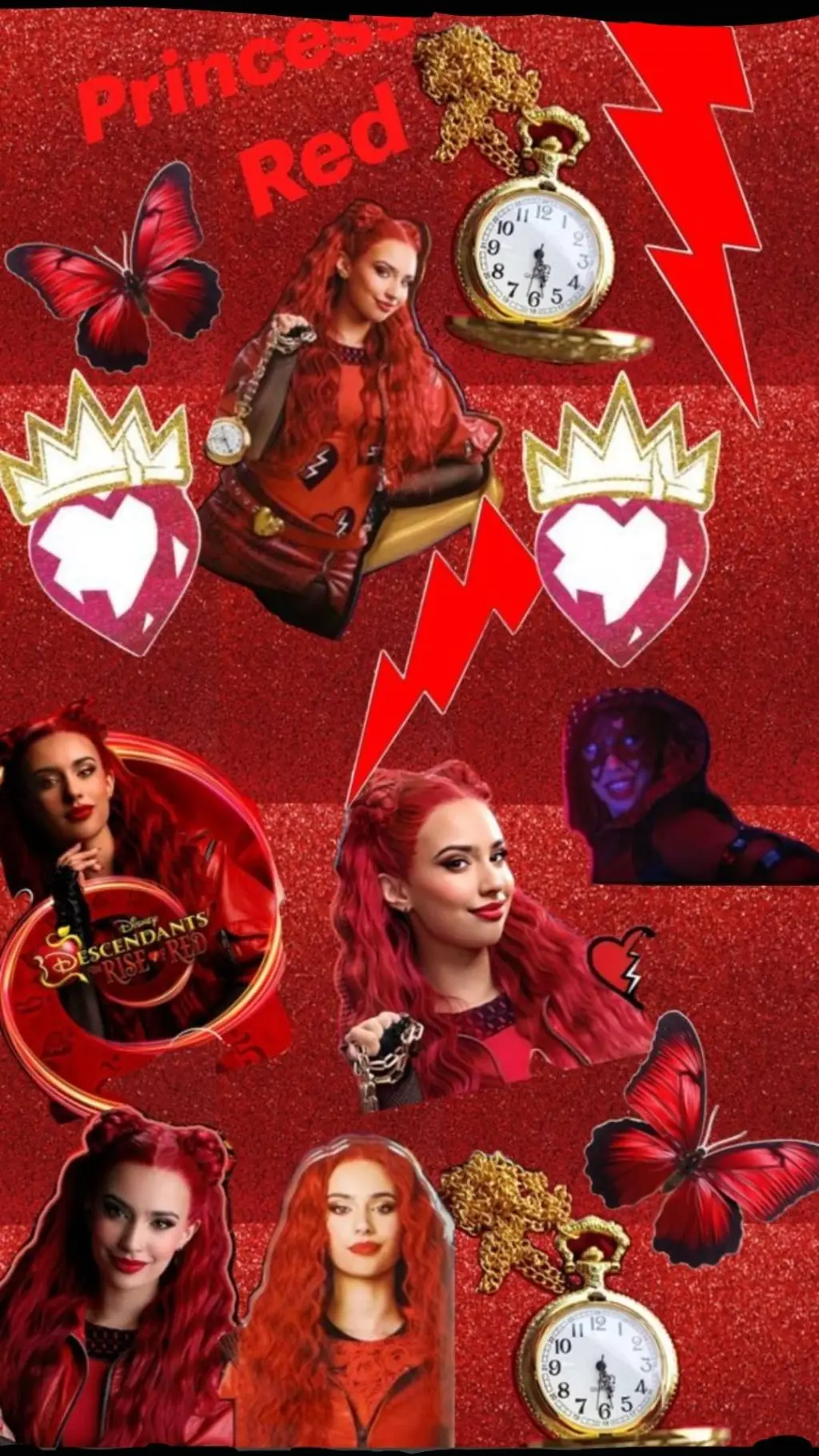 ai character: red background