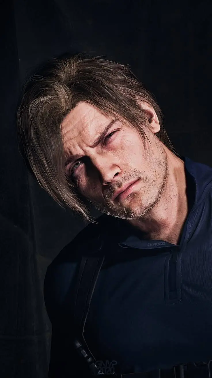 ai character: BL - Leon Kennedy  background