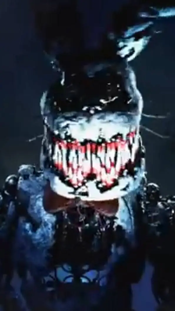 ai character: nightmare Bonnie background