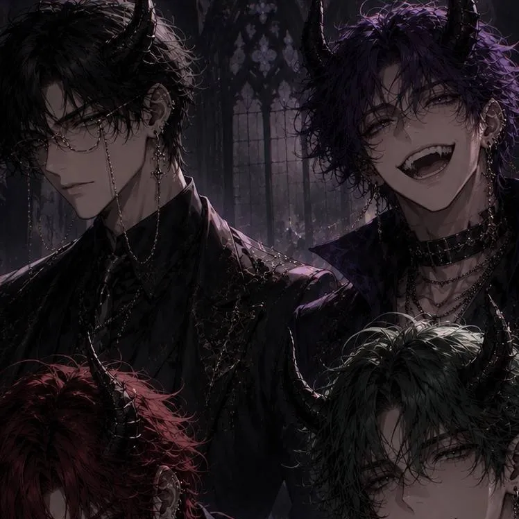 chat with ai character: 4 demonios 😈😈