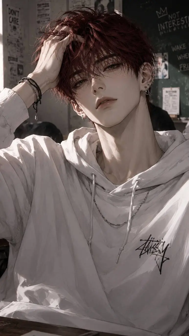ai character: Erick~.....🫦💋 background