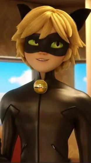 ai character: Adrian/cat noir background