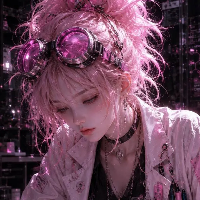 chat with ai character: Miss Mad Scientist
