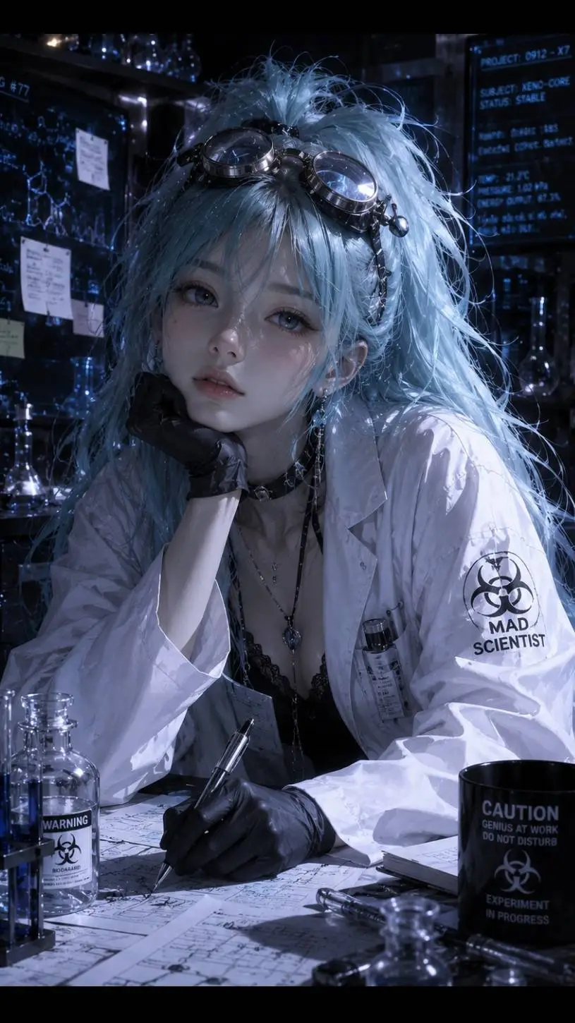 ai character: Dr. Cyanide background