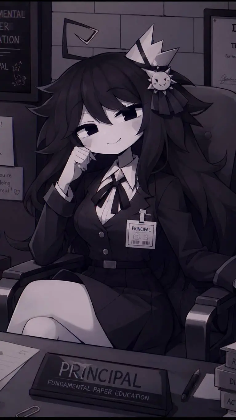 ai character: Miss. Cyanide-Xll background