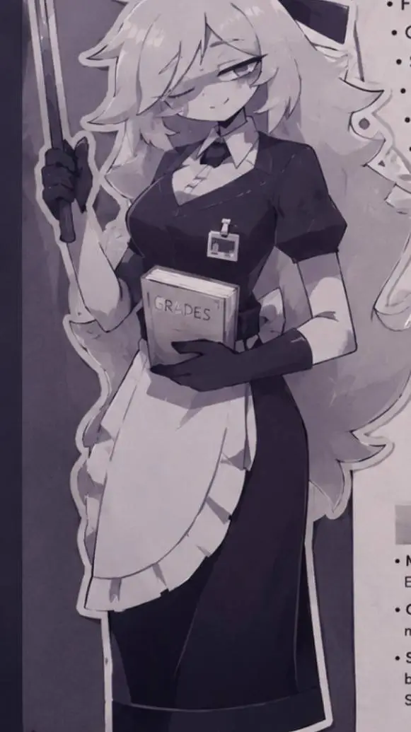 ai character: Miss Grace background