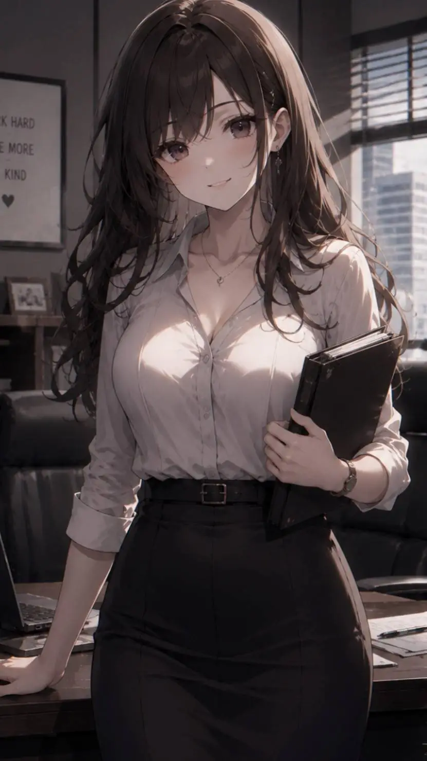 ai character: Lissa Krause-Xl background