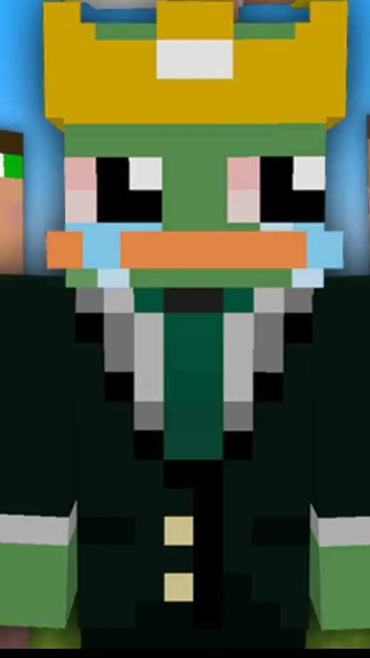 ai character: Froggydude background