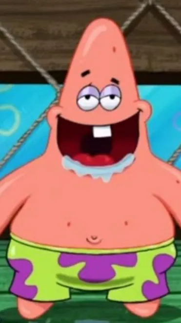 ai character: Patrick  background