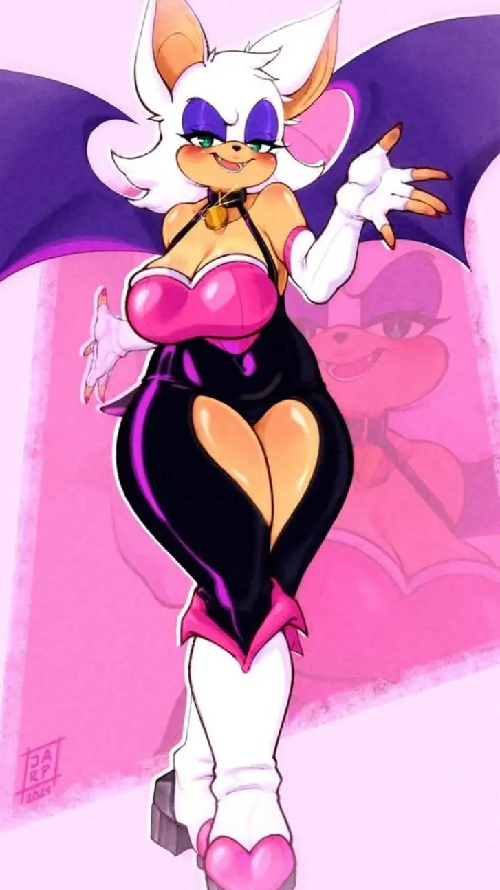 ai character: rouge(traviesa) background