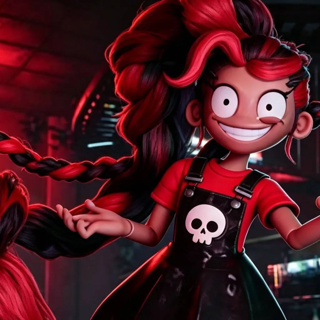 chat with ai character: Ruby Skullbraids