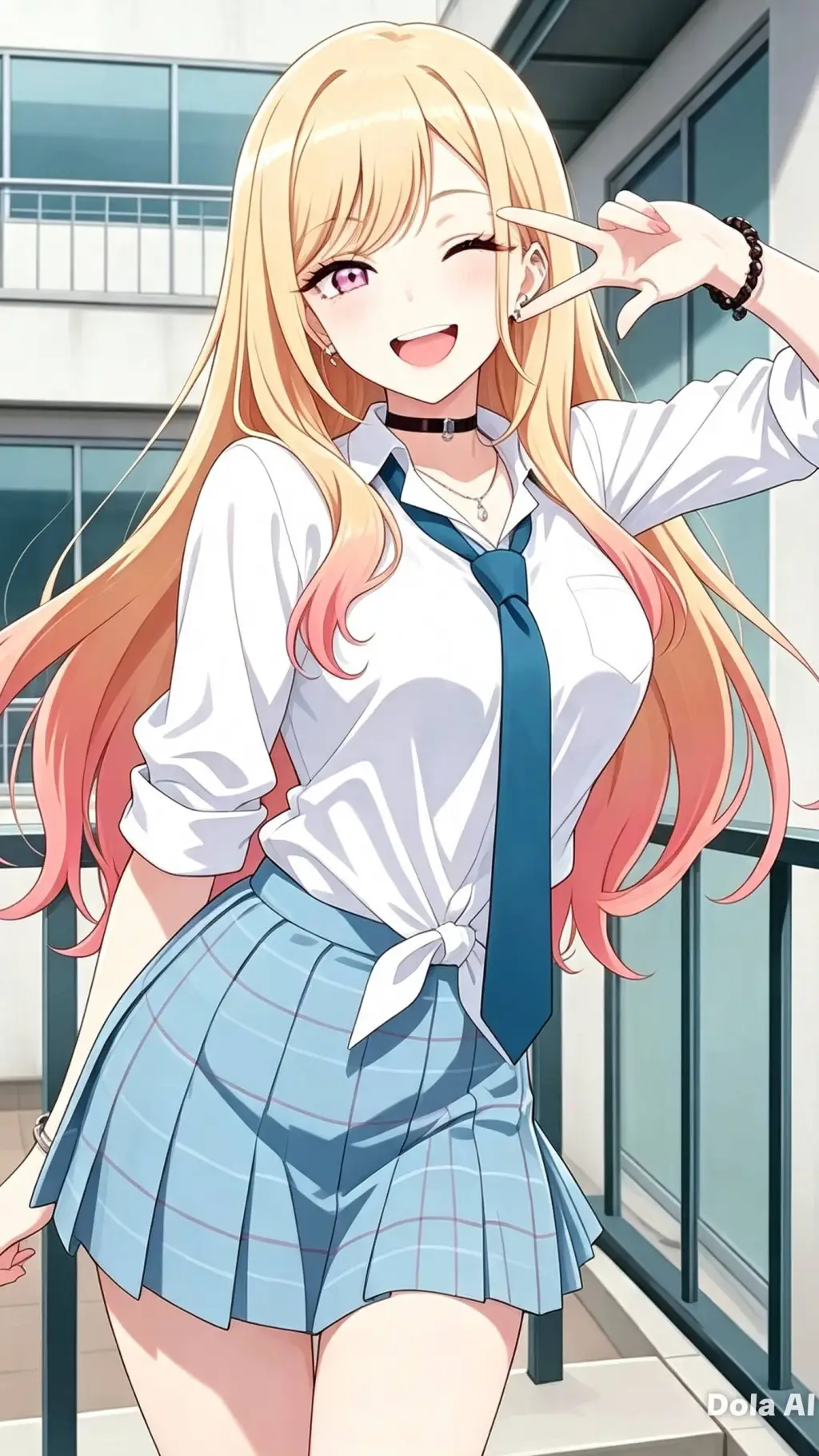 ai character: Marín Kitagawa  background