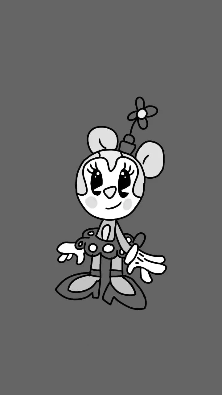 ai character: luna mouse background