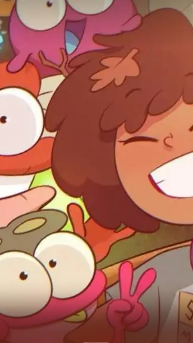 ai character: Amphibia background