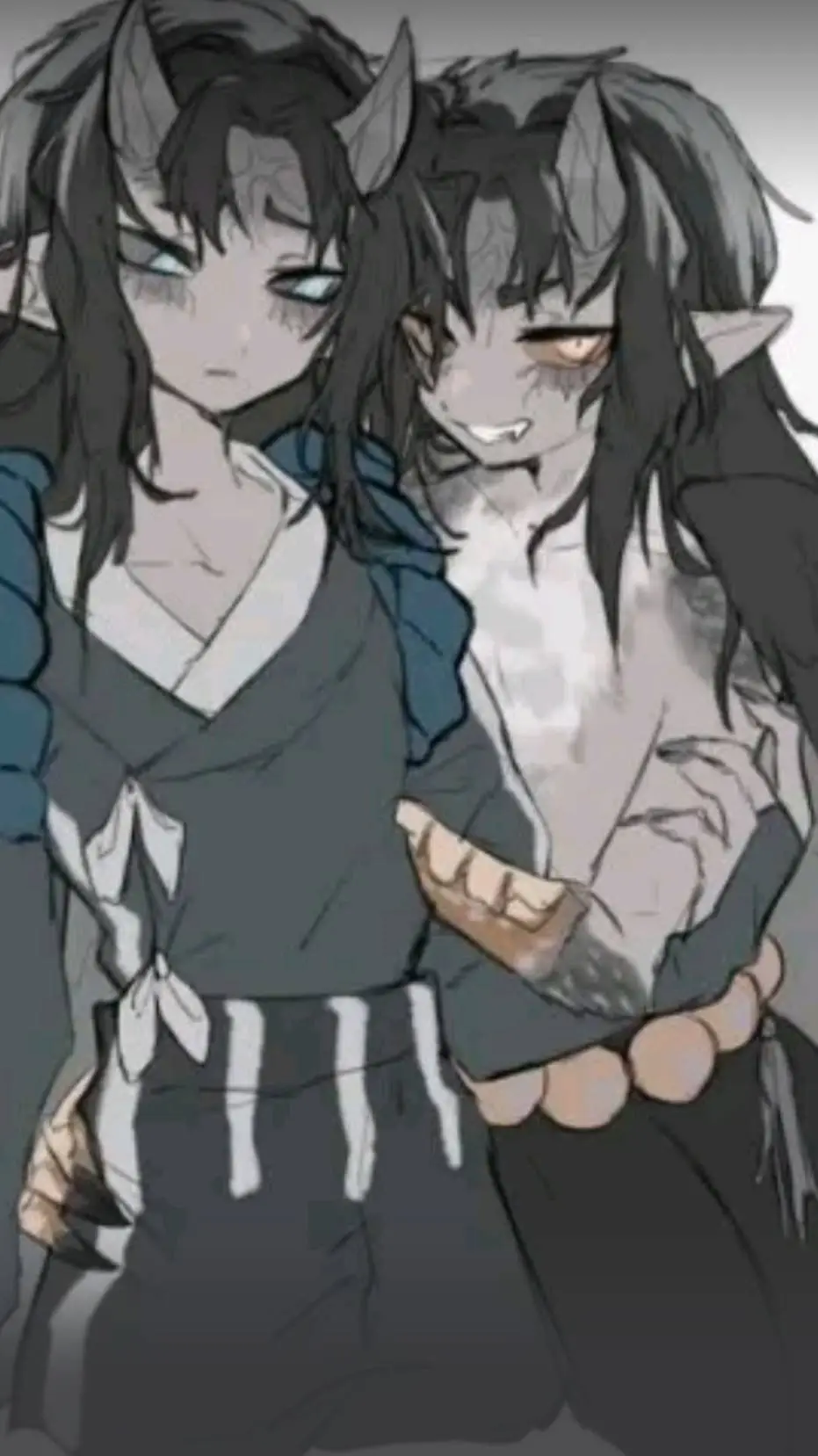 ai character: Aizetsu x Urogi background