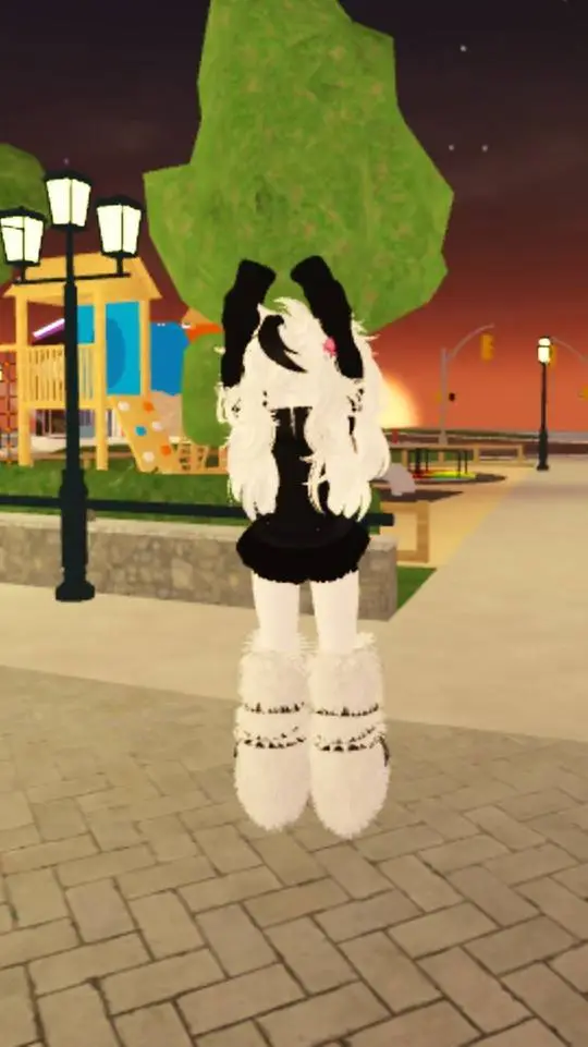 ai character: my old Roblox fit  background