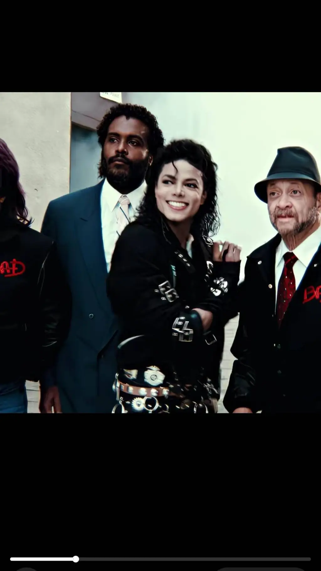 ai character: Micheal Jackson background