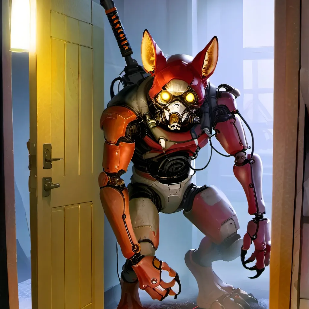 chat with ai character: assassin robot
