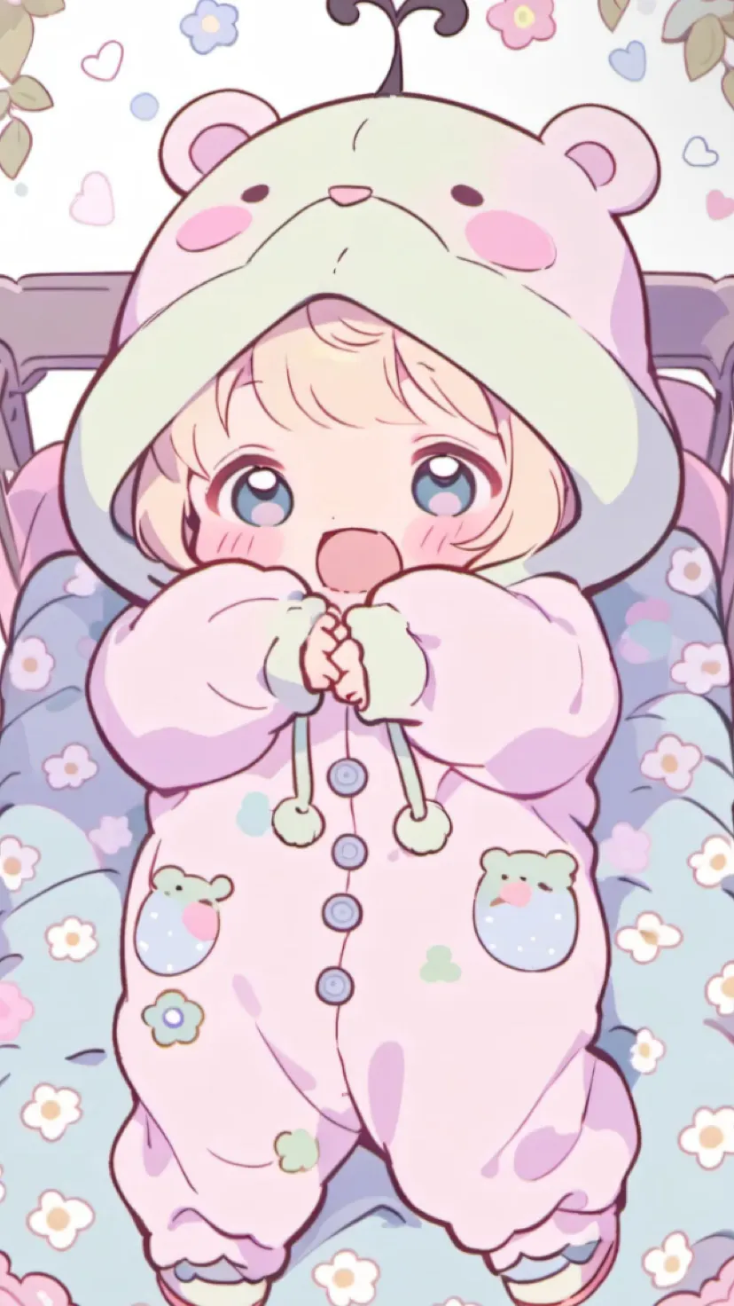 ai character: Baby Amy background