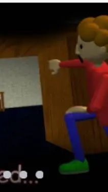 ai character: baldi frenzy  background