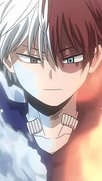 ai character: shoto Todoroki background
