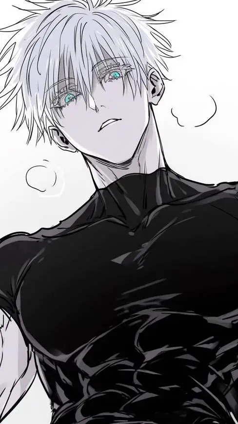 ai character: GOJO :D background