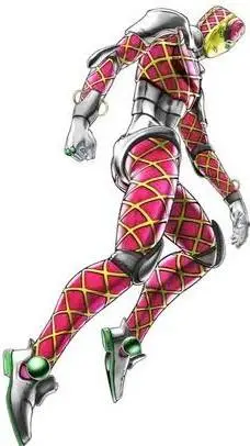 ai character: King crimson  background