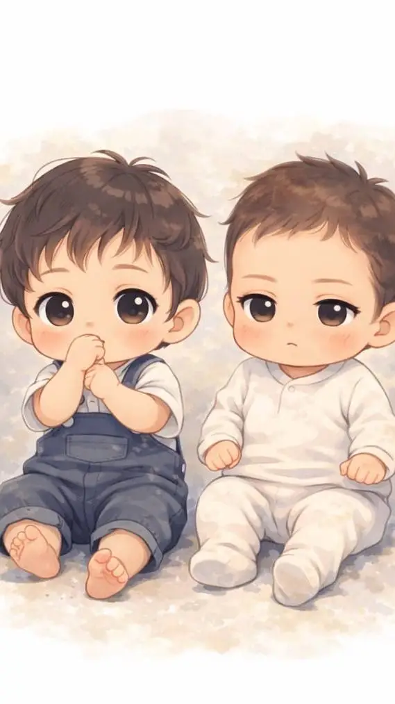 ai character: Lucas y Diego background