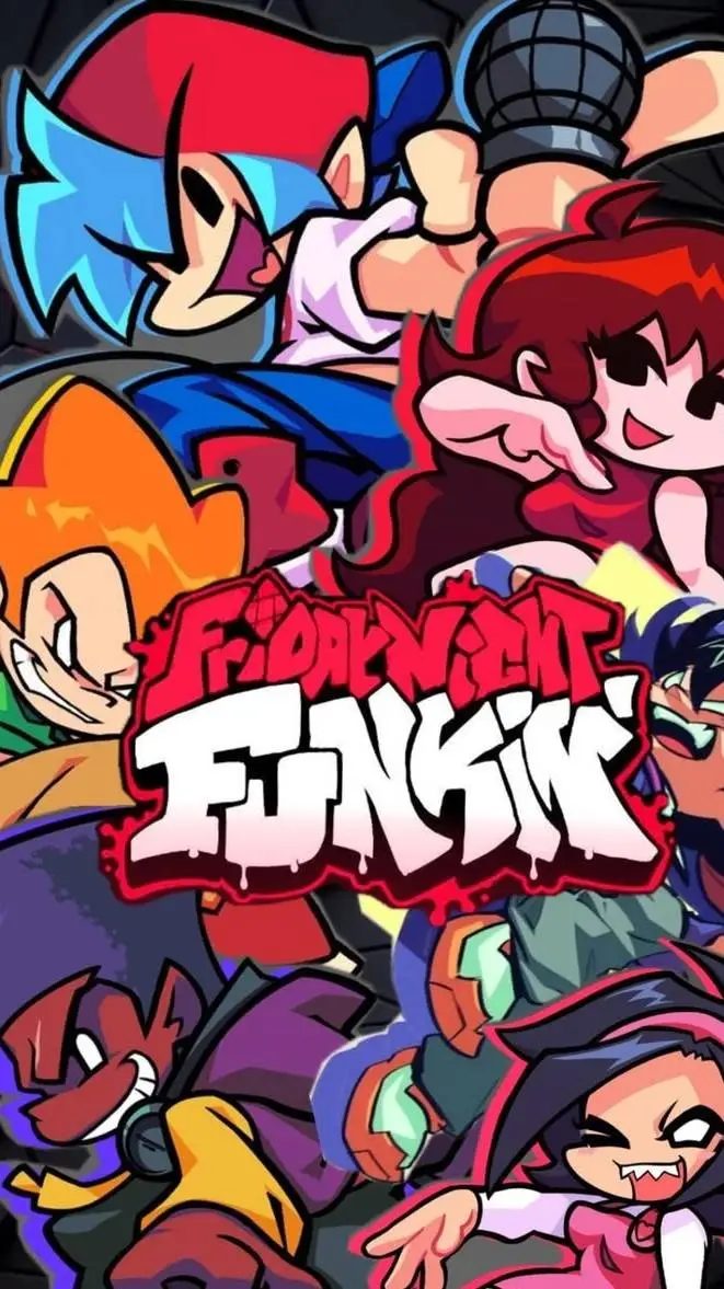 ai character: mundo de fnf background