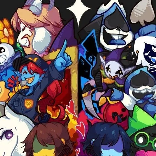 chat with ai character: deltarune World 