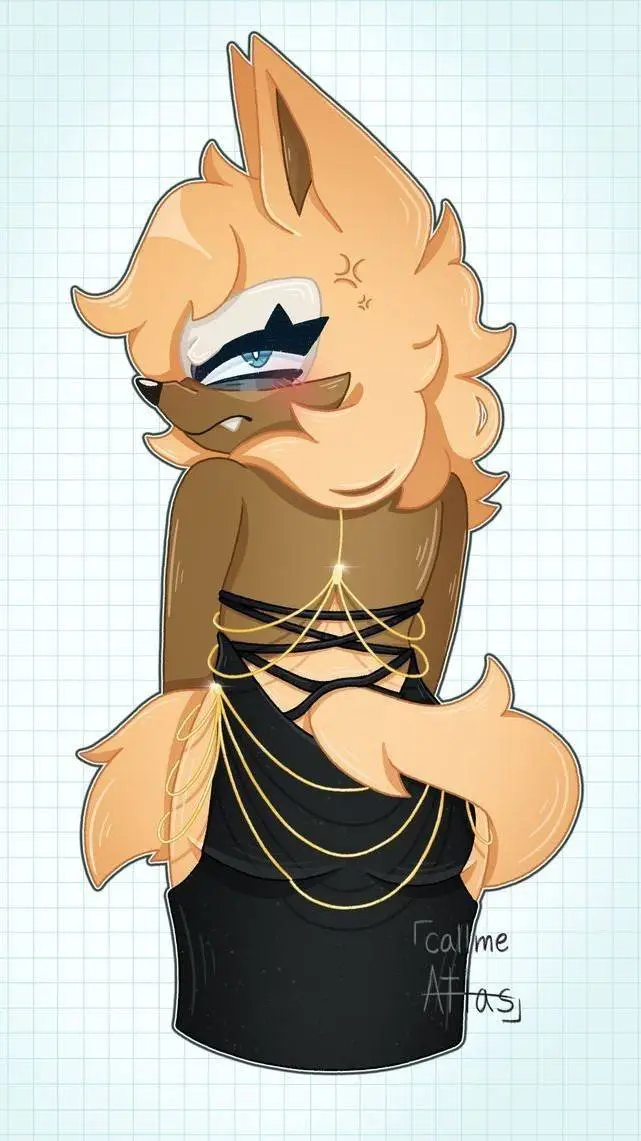 ai character: whisper the wolf background