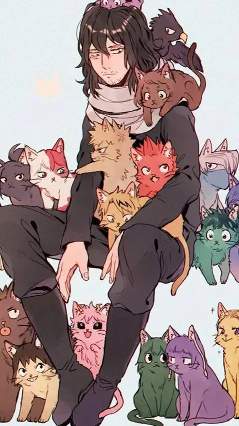 ai character: mha  background