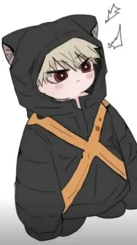 ai character: Bakugo as a kid background