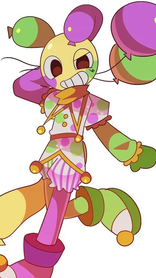 ai character: ⋆🎈° Looey! 🤡 background