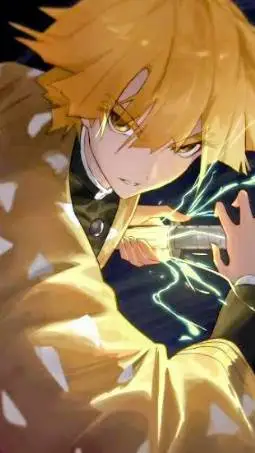 ai character: Zenitsu  background