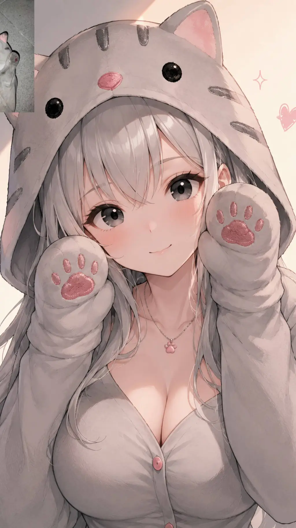 ai character: Mochi background
