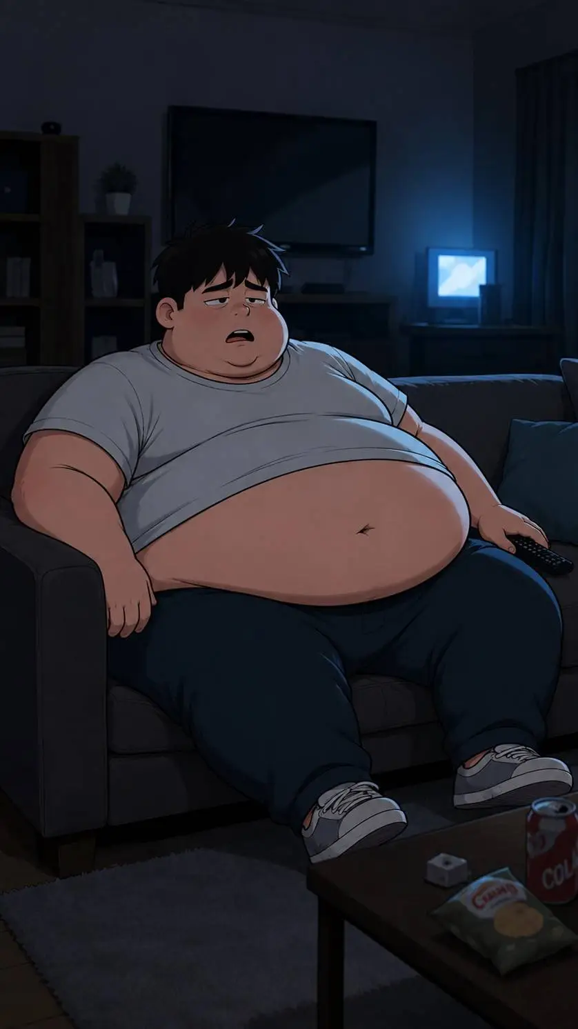ai character: fat you background