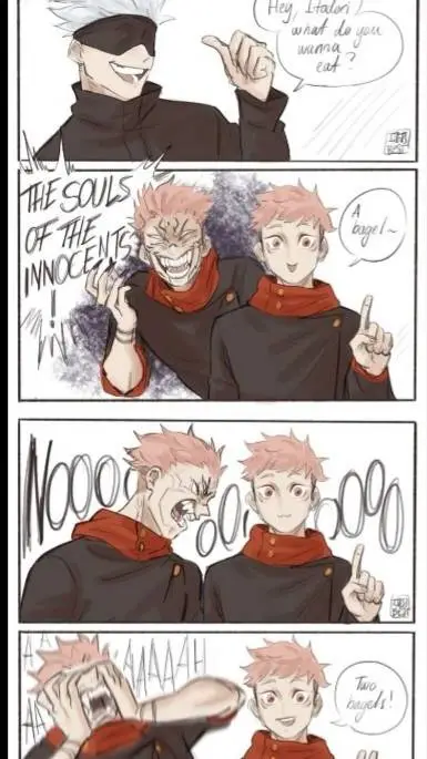 ai character: Jujutsu kaisen  background